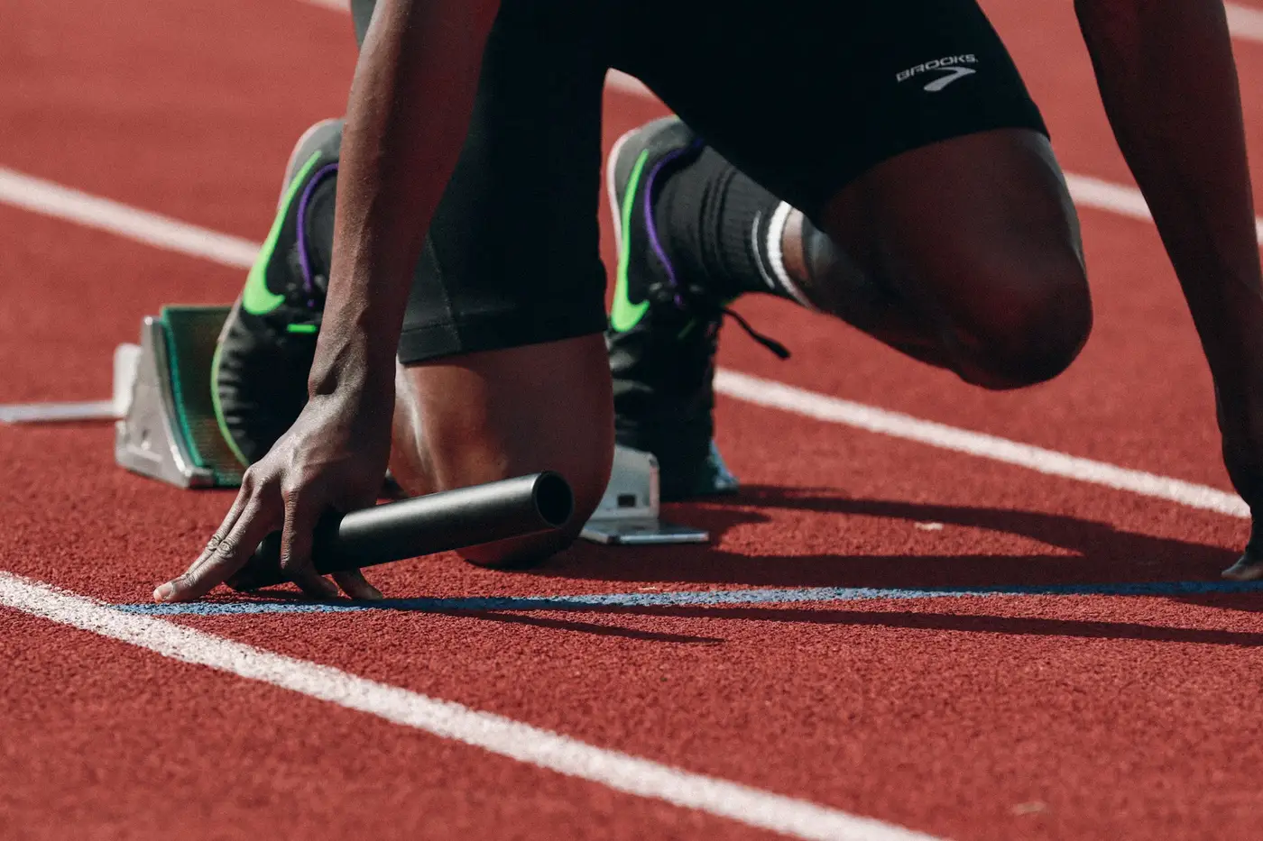 Sprinter komt explosief uit de startblokken